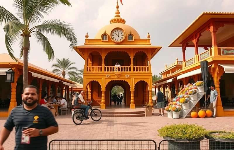Cumin Glory Run - South Indian Market Level Cumin Glory Run regional level showing a South Indian market with traditional architecture